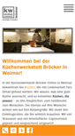 Mobile Screenshot of kuechen-weimar.de